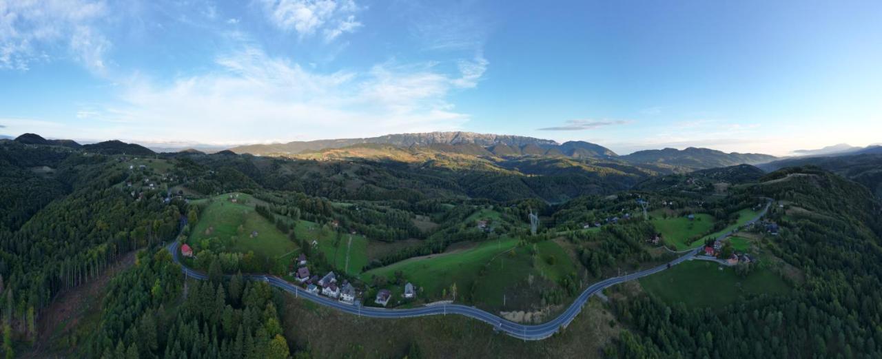 Prater House Mountain View Villa Moieciu de Jos Bagian luar foto