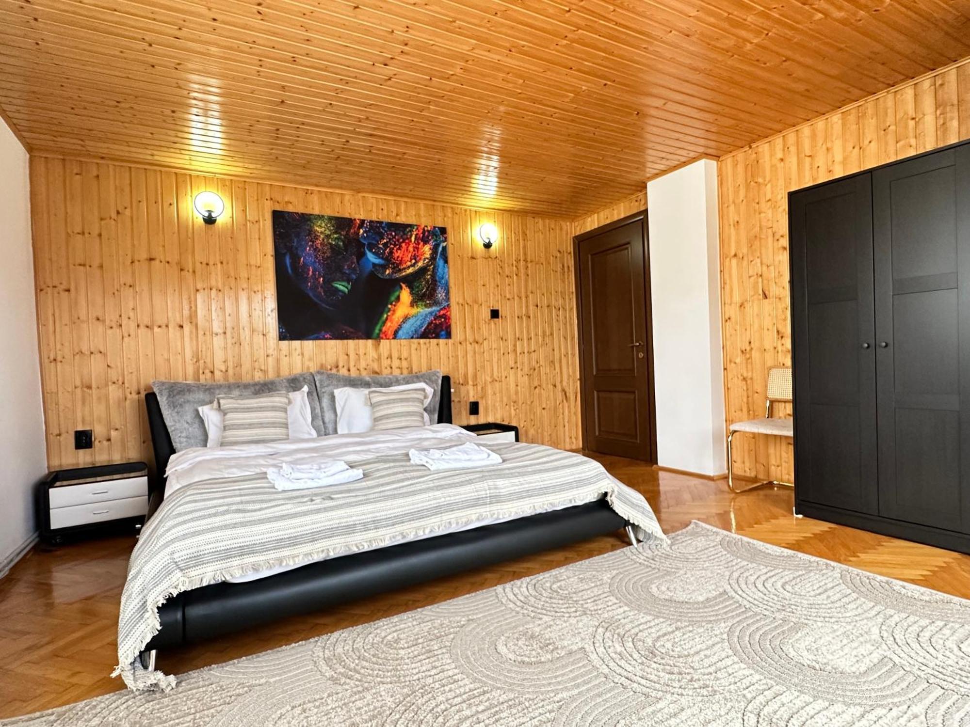 Prater House Mountain View Villa Moieciu de Jos Bagian luar foto